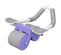 Rueda Abdominal de Rebote, Rodillo Ab para Entrenamiento Abdominal para Hombres y Mujeres (Púrpura)