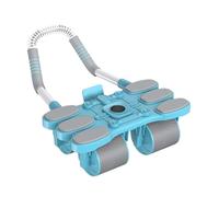 Rueda Abdominal Ejercicio | Rodillo Abdominal Ejercicio Músculo 4 Ruedas Rebote Automático,Equipo Entrenamiento Fuerza Silencioso - Entrenamiento Fuerza Interior Exterior Construcción Músculo Core