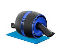 Rueda Abdominal - Rodillo de Ejercicio Muscular para Abdominales con 2 Ruedas - Material de Fitness con Recuperación Silencioso para Principiantes Hombres Mujeres Adolescentes Adultos Atletas