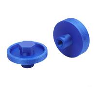 Rueda abrasiva, 2 discos de ranurado plano soldados al vacío para amoladora angular, corte de hormigón de mármol de azulejos de piedra, rosca 5/8-11