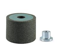 Rueda abrasiva de copa de esmeril, disco de pulido de carburo de silicio de grano 46 para amoladora angular tipo 100, con tuerca M10 para tallado en piedra