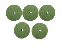 Rueda abrasiva de fibra de nailon en forma de T para joyería de metal y vidrio, acero inoxidable, accesorios de herramienta giratoria de 25 mm con barra de extensión, 7 piezas (5 unidades, grano 320)