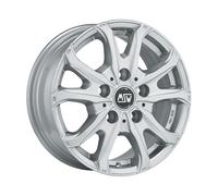 Rueda Aleación Para Ford Transit 7 , 0J17" 5X160 55 65,10 MSW 48 Van Full Silv