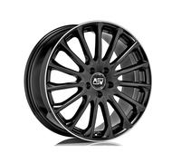 LLANTAS MSW MSW 30 PARA SKODA OCTAVIA SCOUT 8,5X18 5X112 GLOSS BLACK+DIAMON WN0