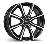 Rueda Aleación para Hyundai I20 7 , 0J18" 4X100 38 60,10 DEZENT TN Dark BLACK /