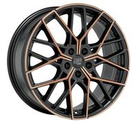Rueda Aleación Para Opel Adam 8 , 0J19" 5X112 35 73 MSW 74 Matt BLACK Copper F