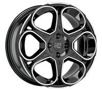 Rueda Aleación Para Peugeot 2008 8 , 0J19" 4X108 32 65,10 MSW 83 GLOSS BLACK F