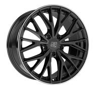 Llanta aluminio MSW MSW 44 20" 10.5J 5x130 ET 55 71.5 GLOSS BLACK+DIAMOND LIP