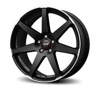 LLANTAS MOMO SEVEN PARA SEAT ATECA 8,5X19 5X112 MATT BLACK POLISHED UB1