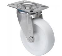 Rueda ALEX giratoria - 10ZVI100-UT Poliamix inoxidable - 2-1162