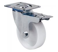 Rueda ALEX giratoria con freno - 10ZVFD100-UT Poliamix - 2-1194