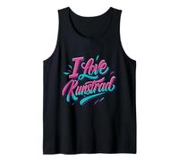 Rueda Artificial - I Love Rueda Artificial - Me Encanta la Rueda Artificial Camiseta sin Mangas