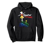 Rueda Artificial - Princesa - I Love Ciclismo Artificial - Arco Iris Sudadera con Capucha