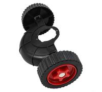 Rueda auxiliar para cortacésped de base estable para ayudar a lograr cortes limpios a lo largo de las fronteras y alrededor de obstáculos