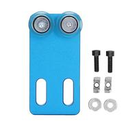 Rueda Auxiliar para enchapadora, Rueda guía para alimentación de placas angostas, Accesorios para máquina de canto - Rodillo de PU durable, Fácil instalación, Compatible con (2)