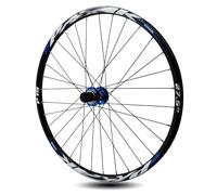 Rueda Bicicleta 24/26/27,5/29" Rueda Trasera para Bicicleta De Montaña Bujes Liberación Rápida 10 * 135mm Freno De Disco Llanta De Aluminio para Cassette 8-12s(Blue,29")