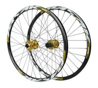 Rueda Bicicleta 24 Pulgadas Juego De Ruedas MTB 100/135mm Liberación Rápida Freno de Disco Llantas Mountain Bike para Teen Bujes Rodamiento Cassette 8-12 Velocidad
