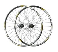 Rueda Bicicleta 24 Pulgadas Juego De Ruedas MTB 100/135mm Liberación Rápida Freno de Disco Llantas Mountain Bike para Teen Bujes Rodamiento Cassette 8-12 Velocidad