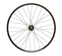 Rueda Bicicleta Carretera 650" Trasera Disco Cassette Doble Pared Tubeless Negro Talla única