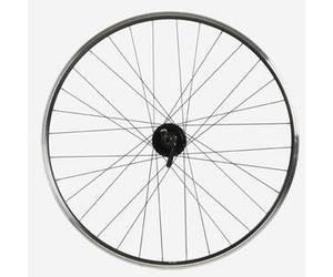 Rueda Bicicleta Ciudad 28" Pulgadas Delantera Dinamo Shimano Negro Talla única