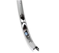 Rueda bicicleta delantera plata doble pared Ryde X-Star 19 20" ( Plata / 20" (406-19mm) )