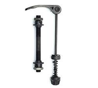Rueda Bicicleta Eje, Cierre Rapido Rueda Trasera 1 pareja Bike Road Road Bicycle Wheel Hub Front Front and Trasero Pinchos de lanzamiento rápido Juego de eje hueco Ajuste 20 "22" 24 "26" 28 "Bicicleta