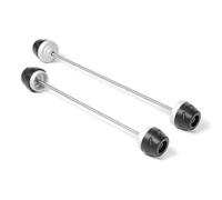 Rueda Brazo Oscilante Protector De Eje Rueda Horquilla Delantera Trasera Motocicleta para Suzuki GSXS1000 GT GSX-S1000 para Katana para Rally 2015-2023 Motocicleta Protector Eje(Delantero Trasero)