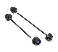 Rueda Brazo Oscilante Protector De Eje Rueda Horquilla Delantera Y Trasera para Motocicleta para S1000RR S1000R S1000XR 2019-2024 Motocicleta Protector Eje(Azul,Delantero Trasero)