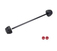 Rueda Brazo Oscilante Protector De Horquilla Delantera Trasera para Ducati Panigale Streetfighter Multistrada V2 V2S 2025 Deslizador Chasis Motocicleta Protector Eje(Rojo,Trasero)