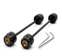 Rueda Brazo Oscilante Protector De Rueda Horquilla Delantera Y Trasera para Motocicleta para S1000R S1000 R S 1000 2013-2023. Deslizador Cuadro Motocicleta Protector Eje(Oro)