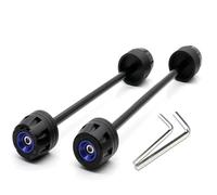 Rueda Brazo Oscilante Protector De Rueda Horquilla Delantera Y Trasera para Motocicleta para S1000R S1000 R S 1000 2013-2023. Deslizador Cuadro Motocicleta Protector Eje(Azul)