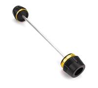 Rueda Brazo Oscilante Protector Horquilla Delantera Trasera Motocicleta para XADV 750 X ADV X-ADV XADV750 2021-2024 Deslizadores Chasis Anticaída Motocicleta Protector Eje(Oro,Frente)