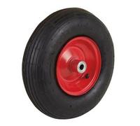 Rueda Carretilla 33cm Neumático de Repuesto Neumáticos Carro Jardín Baukarre