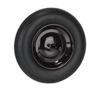 Rueda carretilla neumático sólido 8 cm 2,2 kg rueda de repuesto rueda de jardín