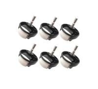 Rueda, Compatible Con Roomba, Serie 500, 600, 700, 800, 900, 860, 865, 866, 870, 871, 880, 890, Accesorios De Repuesto, Rueda Delantera, Conjunto De Ruedas.(Black 6pcs)