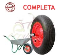 Rueda Completa Antipinchazos / Neumática Inflable Cubierta Carretilla