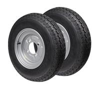 Rueda completa para remolque 4,50 10 400 kg agujero central 85 mm círculo de pernos 4x115 neumático patrón de pernos francés 3,50B x 10 H2 ET 0 (2)