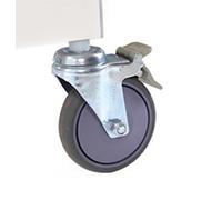 Rueda con freno compatible con cama de estancia Moretti Serie Geranio y GARDENIA MP370 MP390 MP391