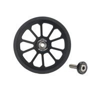 Rueda con Rodamientos, Negro, 72 Mm