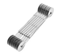 Rueda cortadora de pizza, cortador de pasta para pasteles, herramientas de rueda para cortar raviolis ajustable, cortador de para cocina, hornear, pasteles, gofres, lasaña