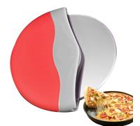 Rueda Cortadora de Pizza - Cortador ergonómico con cubierta protectora | Rueda de Repostería Ergonómica de Acero Inoxidable | Para Cocina Casera Hornear Y Barbacoa