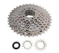 Rueda de 9 velocidades, 12-36 dientes; cassette de 9 velocidades; rueda de bicicleta de aleación de aluminio con diseño hueco, ideal para bicicletas eléctricas y