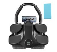 Rueda de abdominal, soporte de codo automático con temporizador, rueda de ejercicio, máquina de rodillo para abdominales, para ejercicios de fortalecimiento muscular central, hombres y mujeres