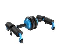 Rueda de abdominales, equipo de ejercicio desmontable, rueda silenciosa antideslizante, rodillo de rueda de abdominales multifuncional, rueda de pilates, máquina abdominal para entrenamiento de fuerza