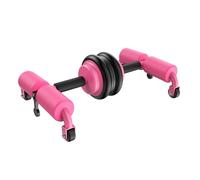 Rueda de abdominales, equipo de ejercicio desmontable, rueda silenciosa antideslizante, rodillo de rueda de abdominales multifuncional, rueda de pilates, máquina abdominal para entrenamiento de fuerza