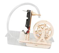 Rueda de agua de madera Kit de manualidades para niños para aprendizaje práctico, juguete científico para estudiantes, profesores, proyectos escolares, experimento de madera