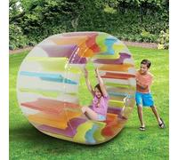 Rueda de Agua Inflable 120CM, Flotteur de Piscina Gigante para Niños y Niñas, Rodillo Inflable para Lago y Playa, Juguete Acuático de Verano, Pelota Inflable para Piscina y Fiesta