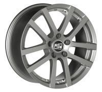 Rueda De Aleación Para Fiat Qubo 5,5J14" 4X100 35 63,40 Msw Msw 22 Gris Silver