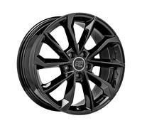 Llanta De Aluminio Msw 42 7.5x17 5x112 Et48 Brillo Negro
