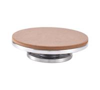 Rueda de Alfarería Robusta para Niños Adultos Torno de Mesa Giratorio para Modelar Esculturas Accesorio Creativo para Pintura Y Decorar con, 18 Cm